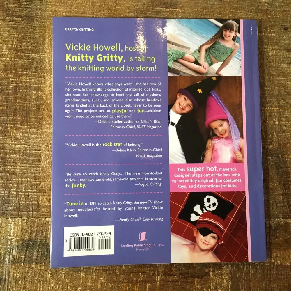 New Knits on the Block: Guide to Knitting what Kids Really Want Pattern Book
